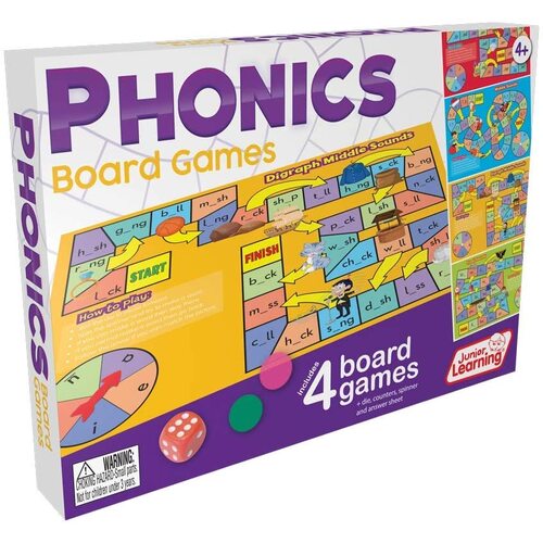 Junior Learning - Phonics Board Games