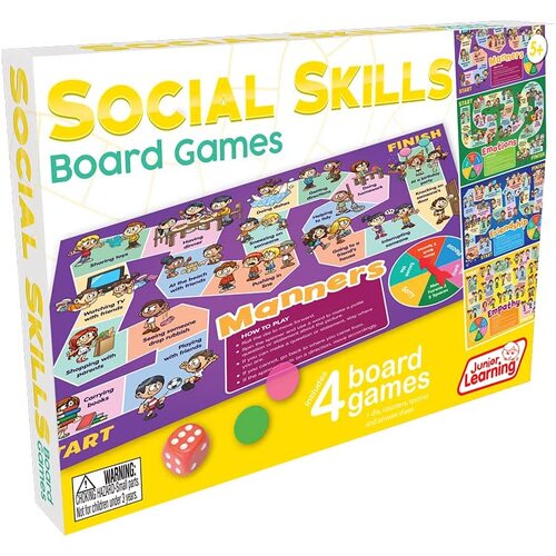 Junior Learning - Social Skills Board Games