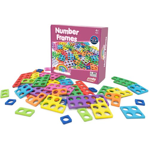 Junior Learning - Rainbow Number Frames