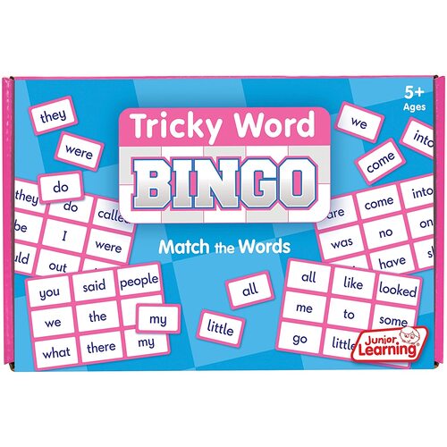 Junior Learning - Tricky Word Bingo