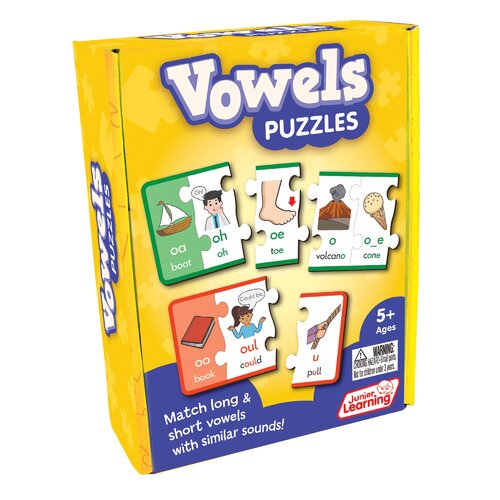 Junior Learning - Vowel Puzzles