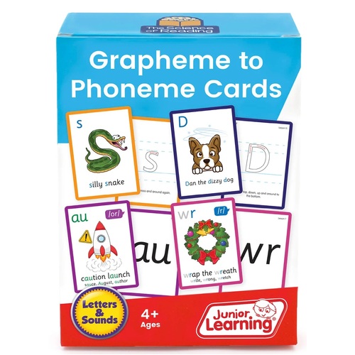 Junior Learning - Grapheme to Phoneme Cards