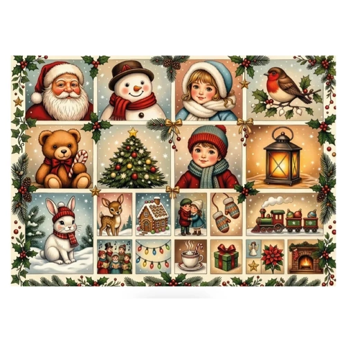 JaCaRou - Holiday Joy Mosaic Puzzle 1000pc