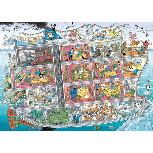 Jumbo - Jan Van Haasteren Cruise Ship Puzzle 1000pc