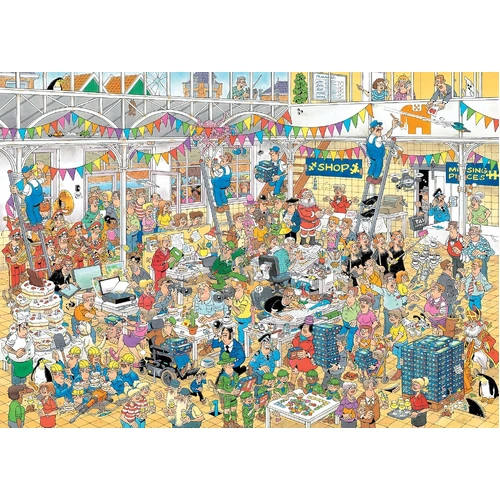 Jumbo - Jan Van Haasteren Studio 10 Years Puzzle 1000pc (DAMAGED BOX)