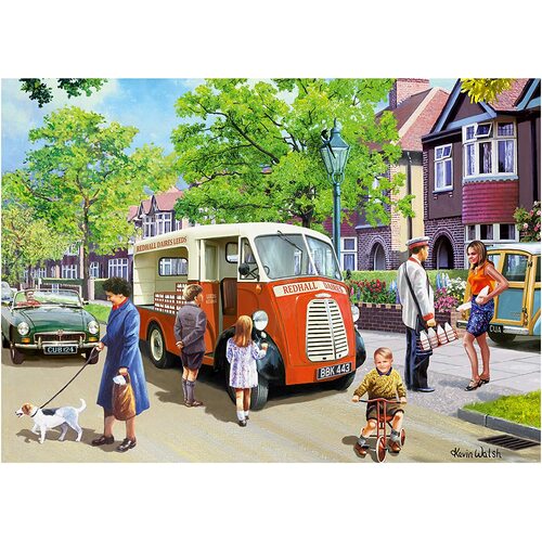 Jumbo - The Milkman Puzzle 1000pc