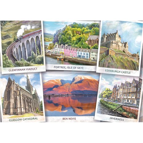 Jumbo - Greetings From Scotland Puzzle 1000pc