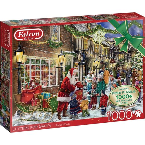 Jumbo - Letters for Santa Puzzle 2 x 1000pc