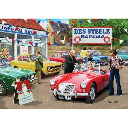 Jumbo - Closing the Deal Puzzle 500pc