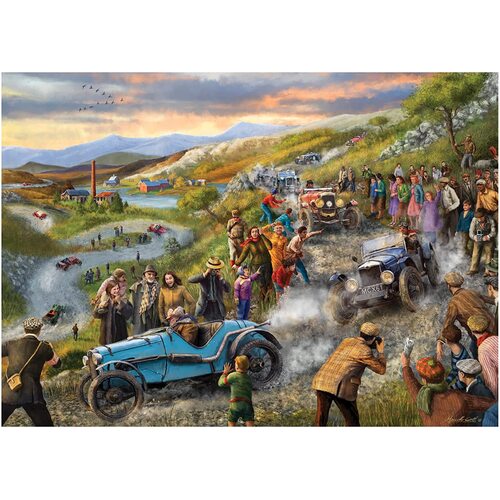 Jumbo - Vintage Car Rally Puzzle 1000pc