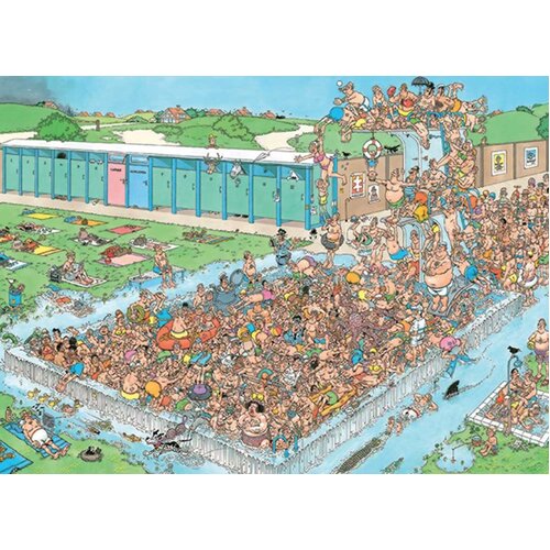 Jumbo - Jan Van Haasteren Pool Pile-Up Puzzle 1000pc