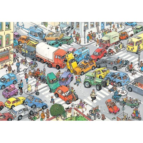Jumbo - Jan Van Haasteren Traffic Chaos Puzzle 3000pc