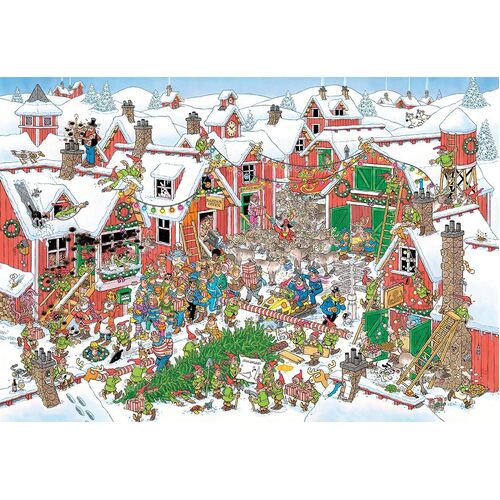 Jumbo - Jan Van Haasteren Santa's Village Puzzle 5000pc