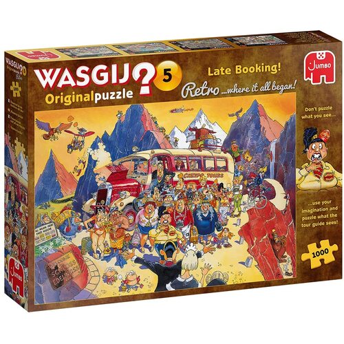 Jumbo - WASGIJ? Retro Original 5 Late Booking! Puzzle 1000pc