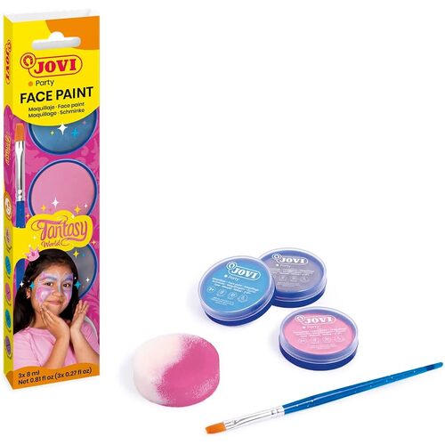 Jovi Face Paint 3x8ml Fantasy