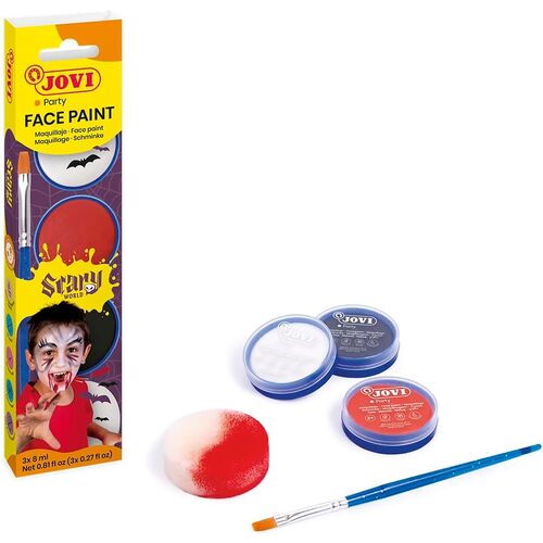 Jovi - Face Paint - 3x8ml Scary