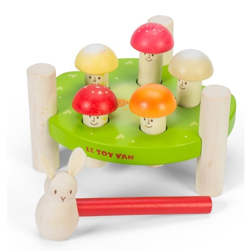 Le Toy Van - Petilou Mr Mushrooms Hammer Game (DAMAGED BOX)
