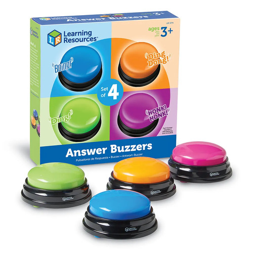 Learning Resources - Answer Buzzers (set of 4)