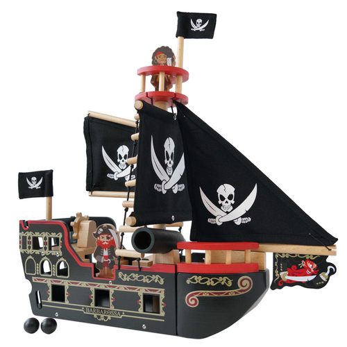 Le Toy Van - Barbarossa Pirate Ship (DAMAGED BOX)