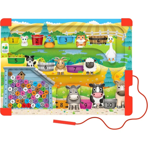 Learning Journey - Sort & Learn Magnetic Puzzle - Counting