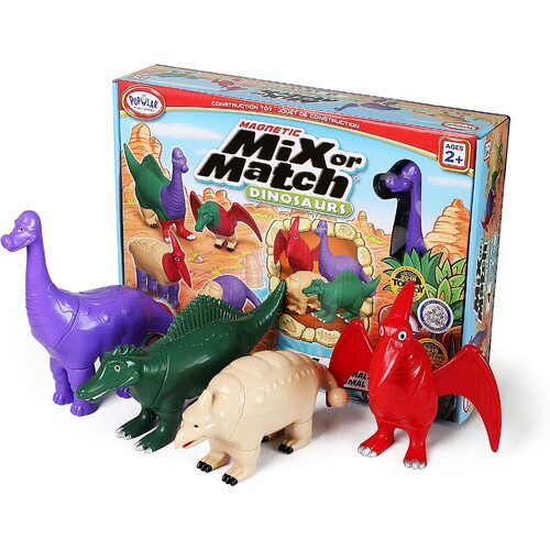 Popular Playthings - Magnetic Mix or Match Dinosaurs 2