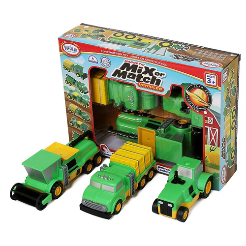Popular Playthings - Magnetic Mix or Match Farm Vehicles