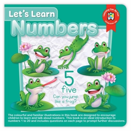 Learning Can Be Fun - Let's Learn Numbers Board Book