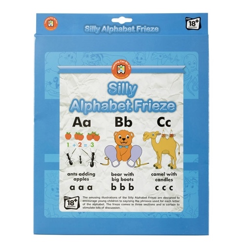 Learning Can Be Fun - Silly Alphabet Frieze