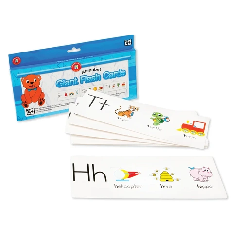 Learning Can Be Fun - Alphabet Giant Flash Cards
