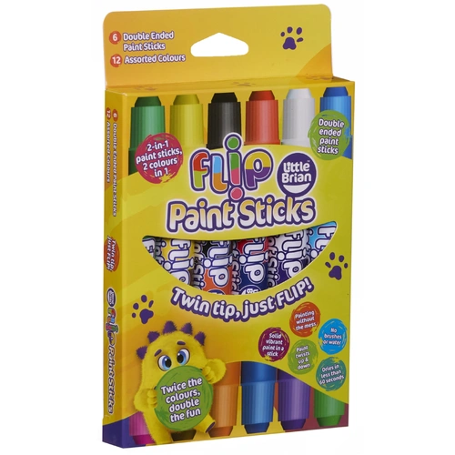 Little Brian - Flip Paint Sticks (6 pack)