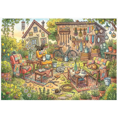 Magnolia - Sweet Garden Puzzle 1000pc