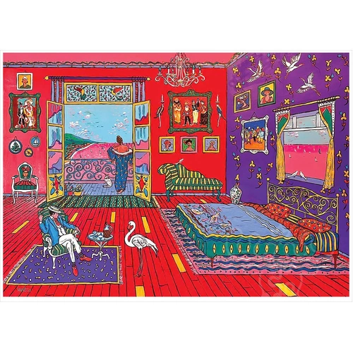 Magnolia - The Red Bedroom Puzzle 1000pc