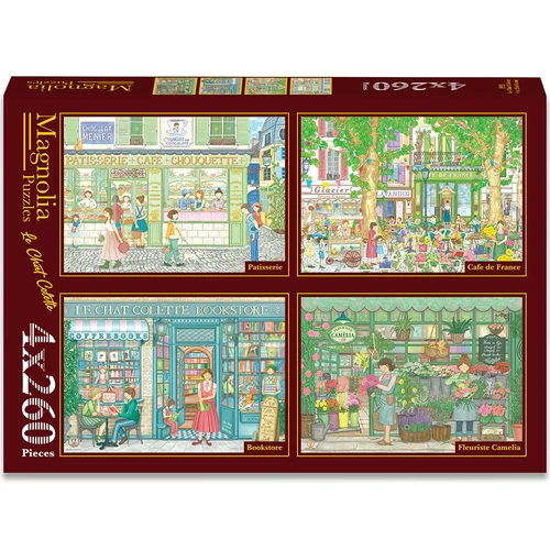 Magnolia - Le Chat Colette Puzzle 4x260pc