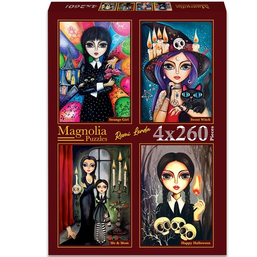 Magnolia - Romi Lerda (Set 1) Puzzle 4x260pc