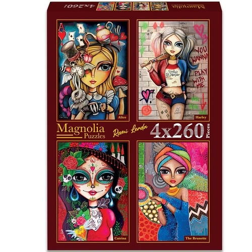 Magnolia - Romi Lerda Puzzle 4x260pc