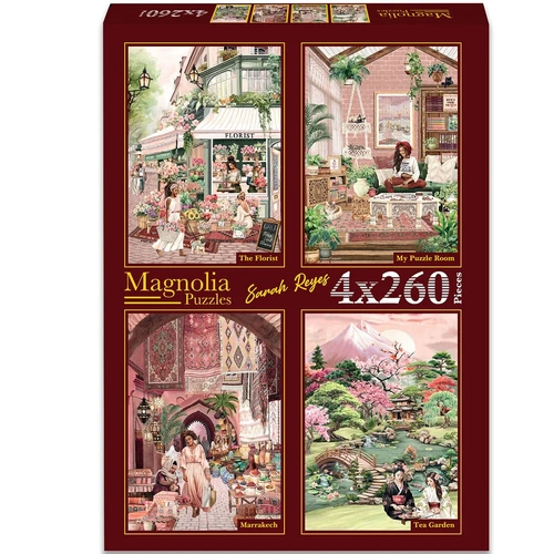 Magnolia - Sarah Reyes Puzzle 4x260pc
