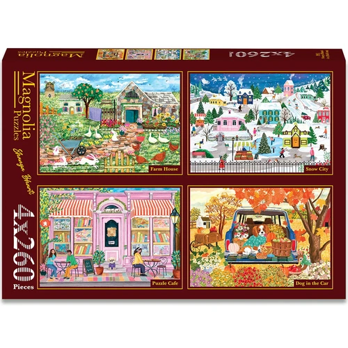 Magnolia - Shanya Bharti Puzzle 4x260pc