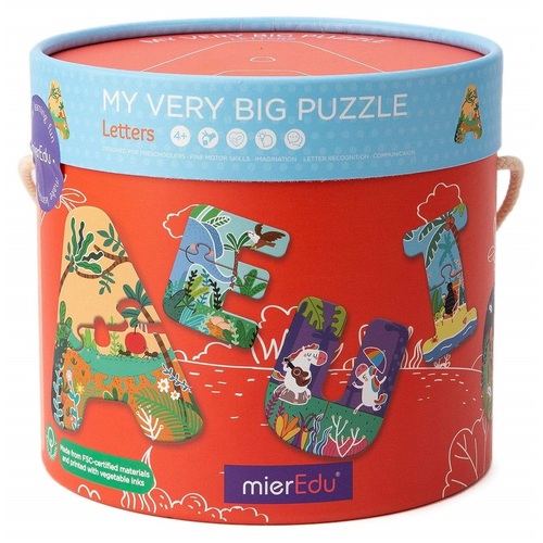 mierEdu - My Very Big Puzzle - Letters