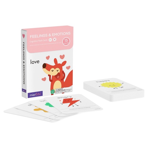 mierEdu - Cognitive Flash Cards - Feelings & Emotions