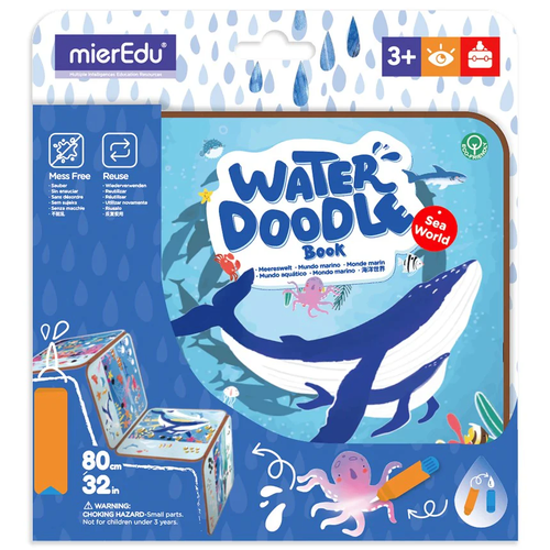 mierEdu - Magic Water Doodle Book - Sea World