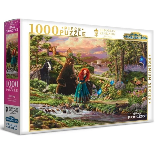 Harlington - Thomas Kinkade Disney Brave Puzzle 1000pc