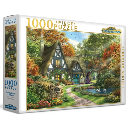 Harlington - The Autumn Cottage Puzzle 1000pc