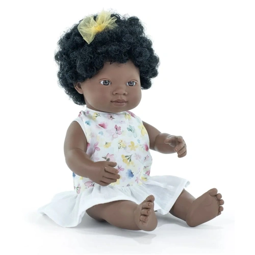 Miniland - My Friends & Me - Baby Doll African Girl 38cm
