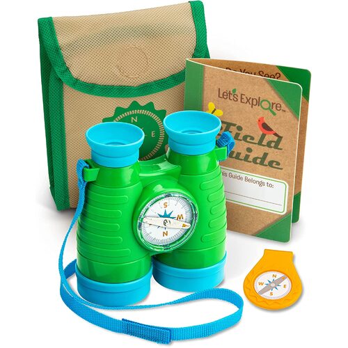Melissa & Doug - Let's Explore - Binoculars & Compass Set
