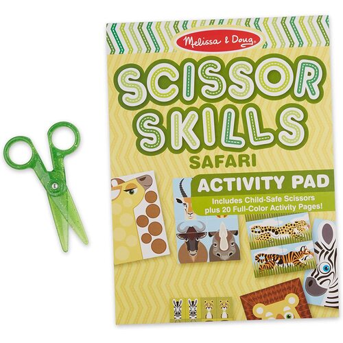 Melissa & Doug - Scissor Skills Activity Pad - Safari 