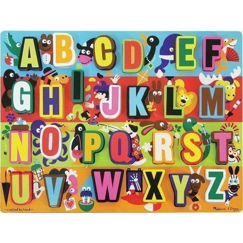 Melissa & Doug - Jumbo ABC Chunky Puzzle 26pc