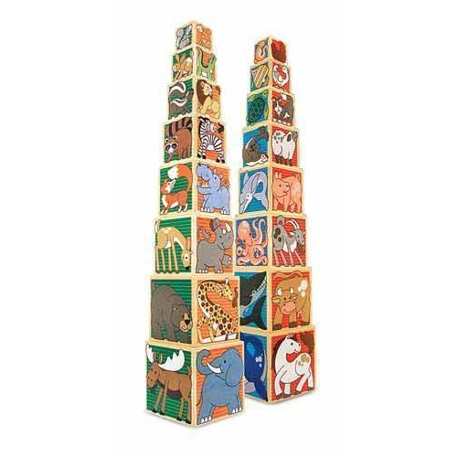 Buy Melissa & Doug Wooden Animal Nesting Blocks