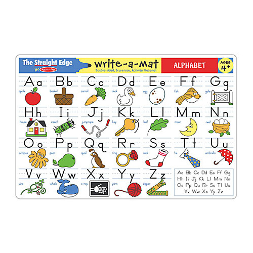 Melissa & Doug - Alphabet Write-A-Mat
