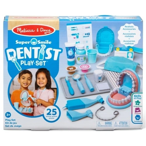 Melissa & Doug - Super Smile Dentist Kit Play Set 