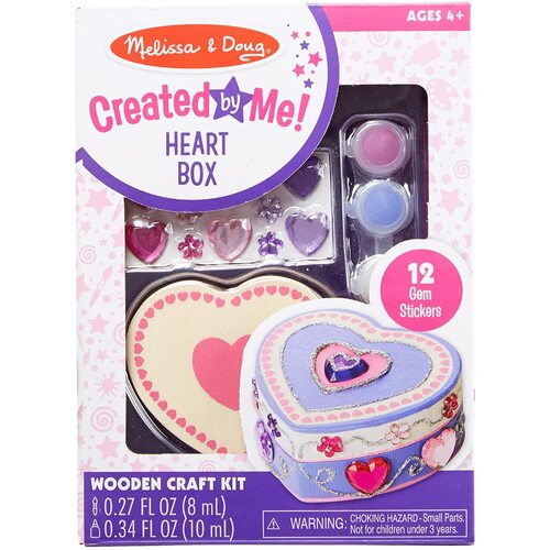 Melissa & Doug - Created by Me! Wooden Heart Box